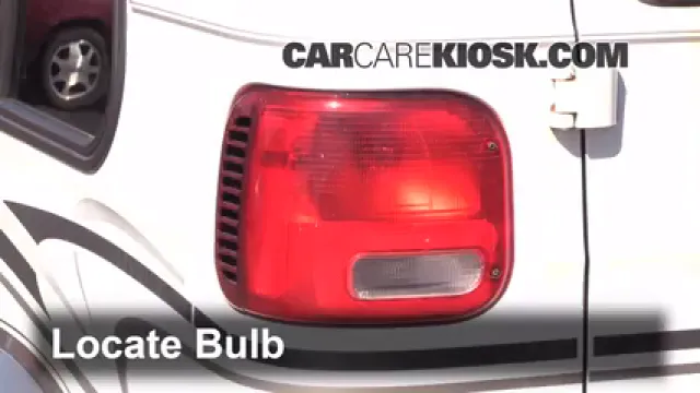 2002 Dodge Ram 1500 Van 5.2L V8 Standard Passenger Van Luces Luz de reversa (reemplazar foco)